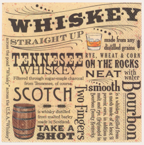 Whiskey Cocktail Napkins