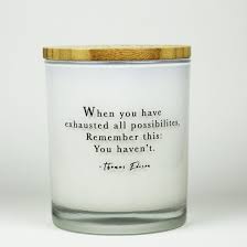 Remember This - Thomas Edison Quote Soy Candle - Prohibition