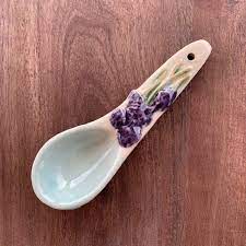 Hand-painted Spoon with Handle