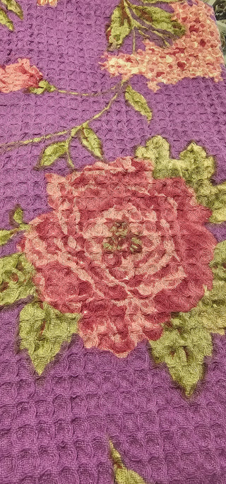 Eden Purple Tea Towel