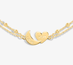 A Little "Forever Yours" Bracelet Gold