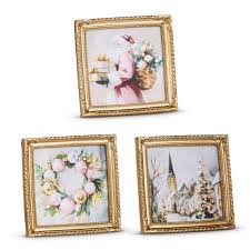 5.5" Twilight Tidings Mini Framed Wall Art
