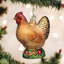 16115 Spring Chicken Ornament - OWC