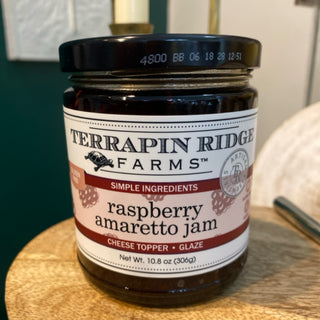 Raspberry amaretto Jam