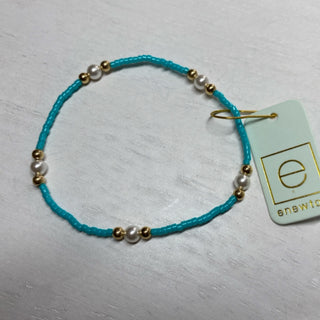 Hope Purpose Pearl Turquoise Bracelet