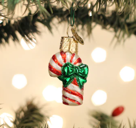 87002 Mini Candy Cane ornament - OWC