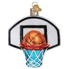 44164 Basketball Hoop Orn.