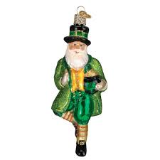 40201 Irish Santa Ornament - OWC