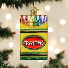 32458 Box of Crayons ORN