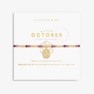 A Little "October Birthstone Bracelet