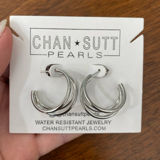 ChanSutt WR Small Oval Hoops