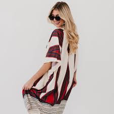 In the City of Paradise Kimono Cream