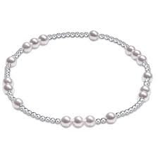 Extends - Hope Unwritten Sterling Pearl 4mm Bracelet