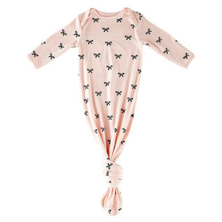 Bows Knotted Gown 0-3mo