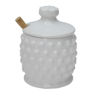 Honey Jar With Honey Dipper set of 2