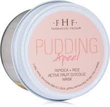 Pudding Apeel Tapioca + Rice Active Fruit Glycolic Mask 4oz