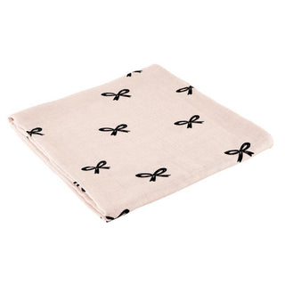 Bows Swaddle Blanket