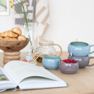 16oz Stoneware Mug Reactive Glaze