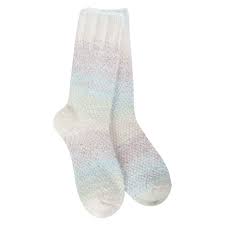 Ombre Feather Crew Blue Raspberry - WSS