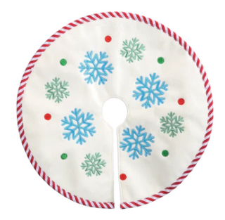 89756 Mini Snowflake Tree Skirt