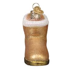 32674 Sheepskin Boot Ornament