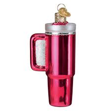 32675 Pink Kringle Cup Ornament - OWC