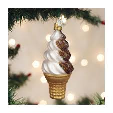 32746 Chocolate Swirl Soft Serve Orn