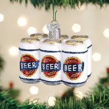 32333 Six Pack Of Beer Orn