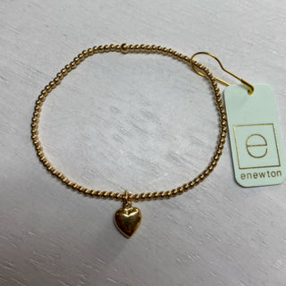 Love Plush Small Gold 2mm Bracelet