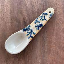 Hand-painted Spoon with Handle