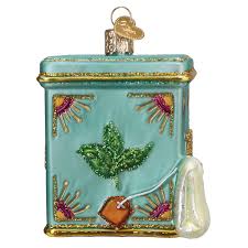 32654 Tea Tin Ornament - OWC