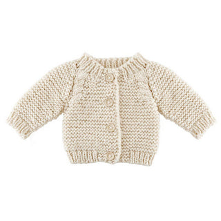 Round Button Sweater 6-12mo