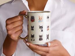 Cool Cats Porcelain Mug