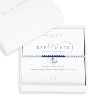 A Little "September Birthstone" Bracelet Silver