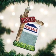 36203 Realty Sign Ornament - OWC