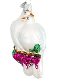16101 Love Birds Ornaments