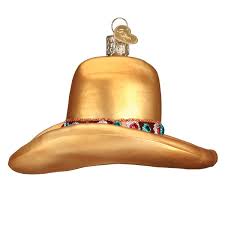 32354 Cowboy Hat Orn.