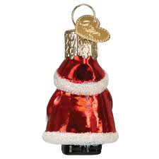 Miniature Santa Orn #40058
