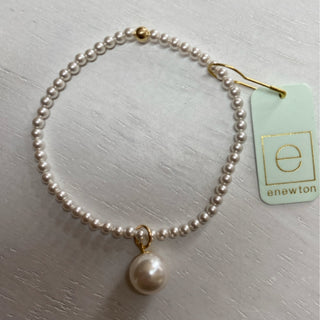 Pearl 3mm Pearl Charm 10mm Bracelet