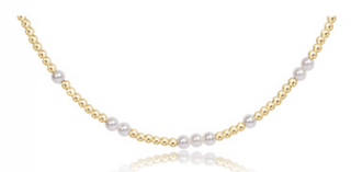 17" Choker- Hope Unwritten Pearl 3mm