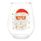 Jumbo Stemless Glass - I Sleigh