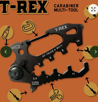 T-Rex Carabiner Multi-tool