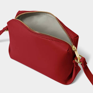 Lily Crossbody Bag - Garnet Red