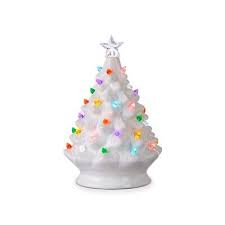4322945 8Ó vintage lit white tree