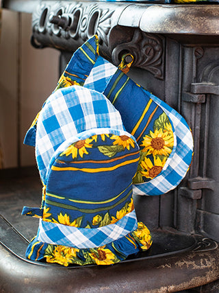 Sunflower Valley Patchwork Mini Mitt Set