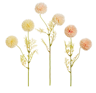 Textured Ball Spray 20" - Pink / Ivory
