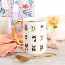 Cool Cats Porcelain Mug
