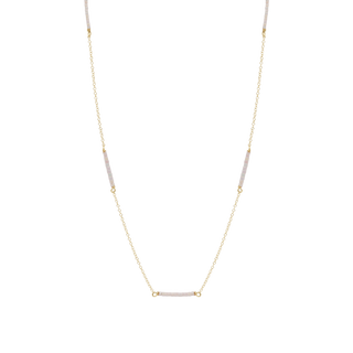 15" Choker- Hope Bliss Simplicity Gold Silk