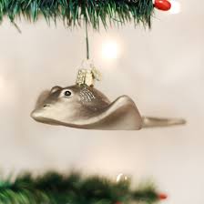 12397 Stingray Ornament - OWC