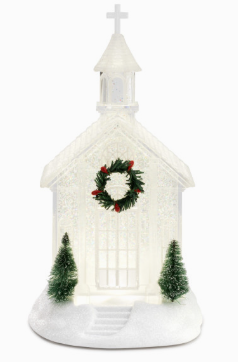 4124639 9Ó Lighted Church